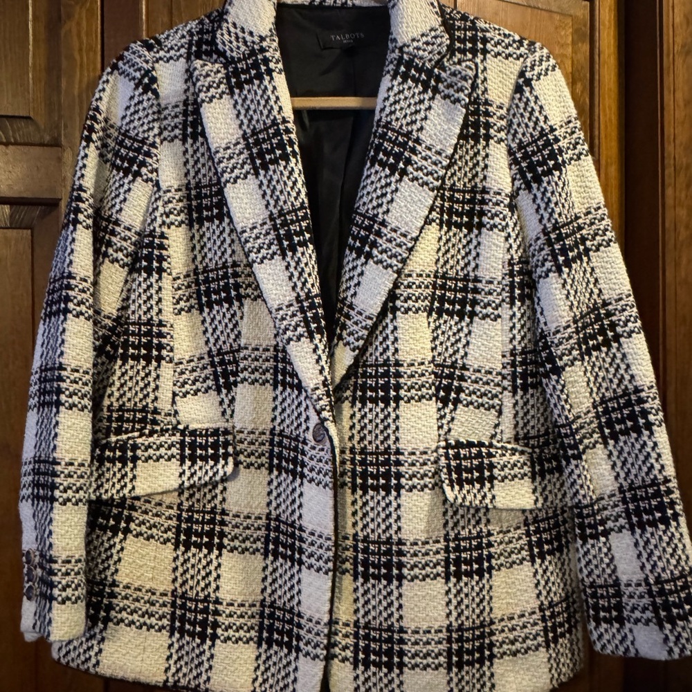Talbots Lake Tweed Blazer